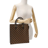 LOUIS VUITTON ルイヴィトン ダミエ ヴェニスPM ブラウン N51145 レディース ダミエキャンバス トートバッグ ABランク 中古 銀蔵