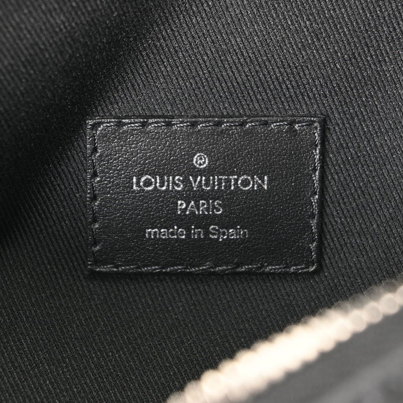 LOUIS VUITTON ルイヴィトン モノグラムジャイアント シャドウ ディスカバリー バムバッグ NM 黒 M57289 メンズ トリヨンレザー ボディバッグ Aランク 中古 銀蔵