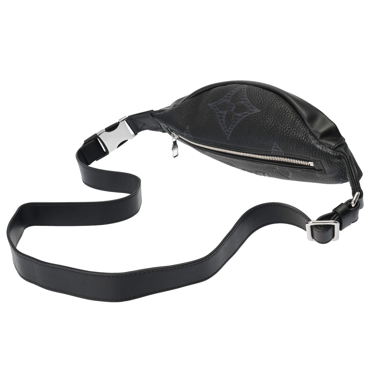 ルイヴィトンシャドウ ディスカバリー バムバッグ NM 43032 黒