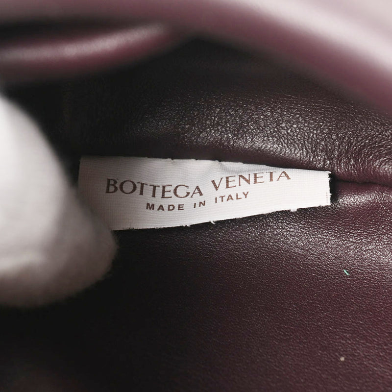 BOTTEGAVENETA ボッテガヴェネタ ザチェーンポーチ バーガンディ 651445 レディース レザー ショルダーバッグ 新同 中古 銀蔵