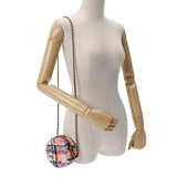 CHANEL シャネル マトラッセ ミニクラシック チェーンショルダー マルチカラー AP0245 ユニセックス ツイード ショルダーバッグ Aランク 中古 銀蔵