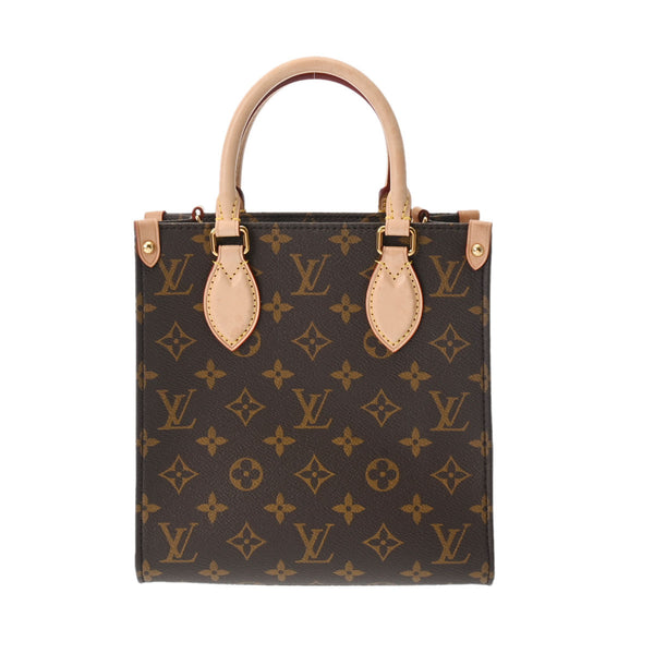 LOUIS VUITTON ルイヴィトン モノグラム サックプラ BB ブラウン M46265 レディース モノグラムキャンバス 2WAYバッグ Aランク 中古 銀蔵