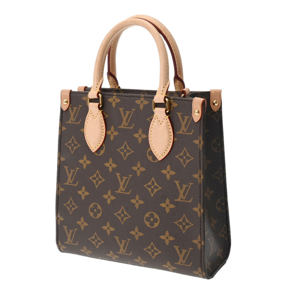 LOUIS VUITTON ルイヴィトン モノグラム サックプラ BB ブラウン M46265 レディース モノグラムキャンバス 2WAYバッグ Aランク 中古 銀蔵