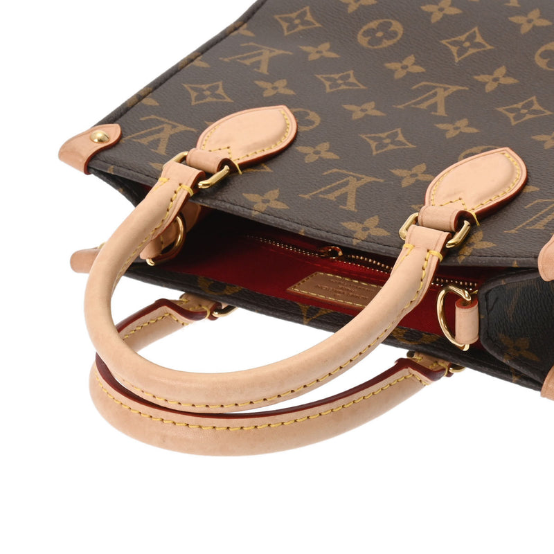 LOUIS VUITTON ルイヴィトン モノグラム サックプラ BB ブラウン M46265 レディース モノグラムキャンバス 2WAYバッグ Aランク 中古 銀蔵