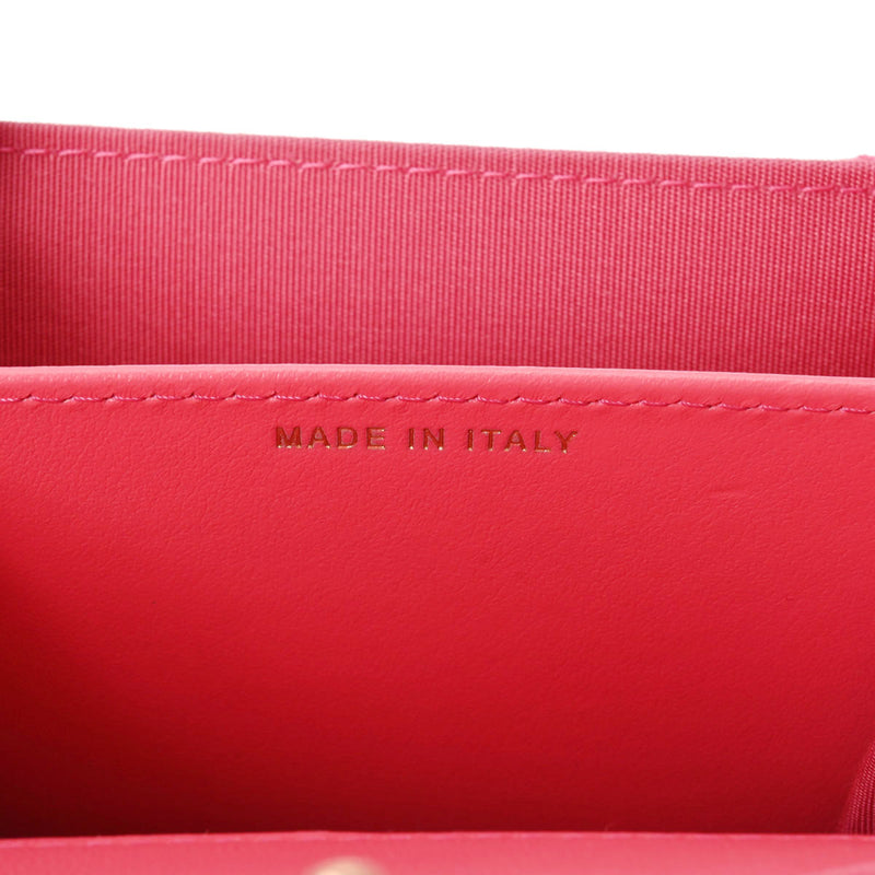 CHANEL シャネル シャネル19 フラップコインパース ピンク AP1787 レディース ラムスキン コインケース Aランク 中古 銀蔵