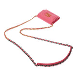 CHANEL シャネル シャネル19 フラップコインパース ピンク AP1787 レディース ラムスキン コインケース Aランク 中古 銀蔵