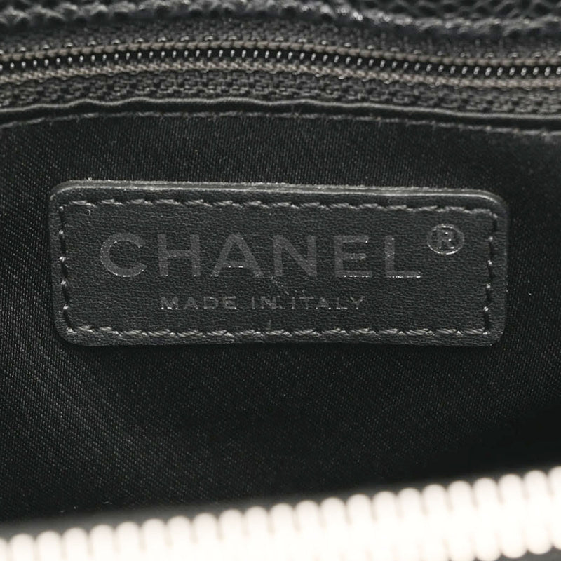 CHANEL シャネル GST グランドショッピングトート 黒 A50995 レディース キャビアスキン トートバッグ Aランク 中古 銀蔵