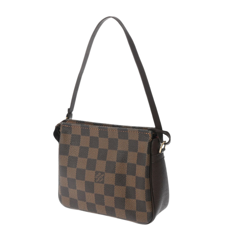 LOUIS VUITTON ルイヴィトン ダミエ トゥルースメイクアップ ブラウン N51982 レディース ダミエキャンバス アクセサリーポーチ Aランク 中古 銀蔵