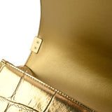 CHANEL シャネル ボーイシャネル チェーンショルダー 25cm グラフィティ ゴールド ゴールド金具 - レディース 型押しレザー ショルダーバッグ Aランク 中古 銀蔵