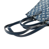 LOUIS VUITTON ルイヴィトン モノグラム オンザゴー MM 2WAYトート マリーヌ M59608 レディース モノグラムジャガードデニム ハンドバッグ 新同 中古 銀蔵