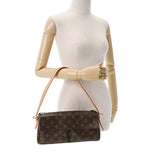 LOUIS VUITTON ルイヴィトン モノグラム ヴィバシテ MM セミショルダー ブラウン M51164 レディース モノグラムキャンバス ショルダーバッグ ABランク 中古 銀蔵