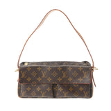 LOUIS VUITTON ルイヴィトン モノグラム ヴィバシテ MM セミショルダー ブラウン M51164 レディース モノグラムキャンバス ショルダーバッグ ABランク 中古 銀蔵