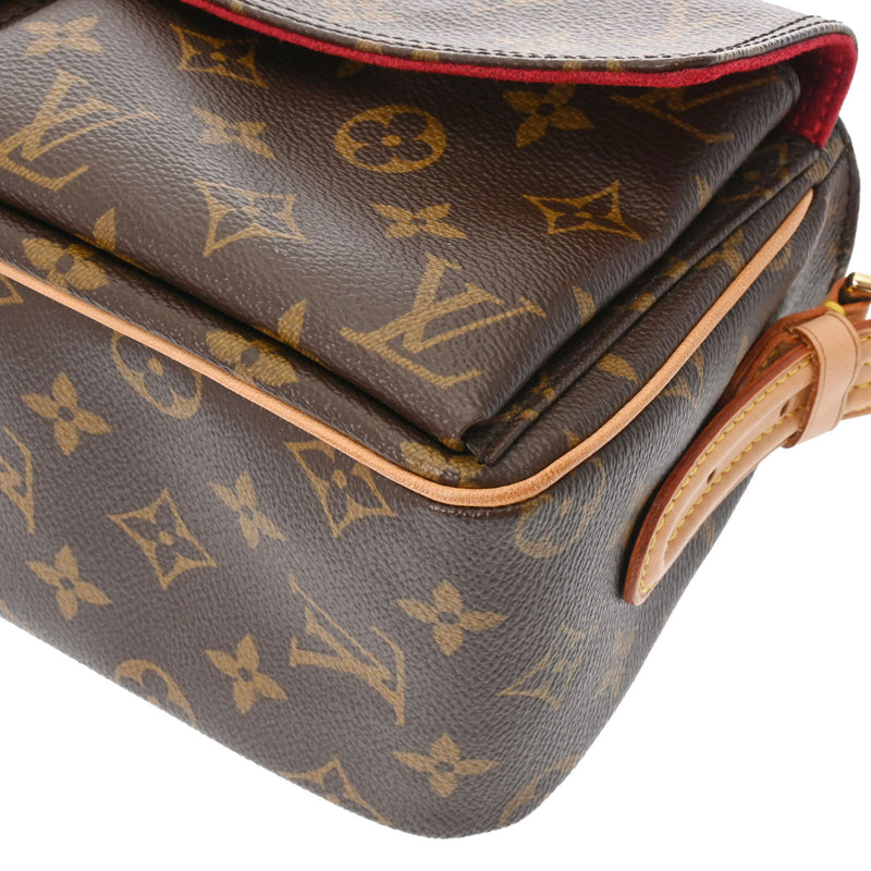 LOUIS VUITTON ルイヴィトン モノグラム ヴィバシテ MM セミショルダー ブラウン M51164 レディース モノグラムキャンバス ショルダーバッグ ABランク 中古 銀蔵