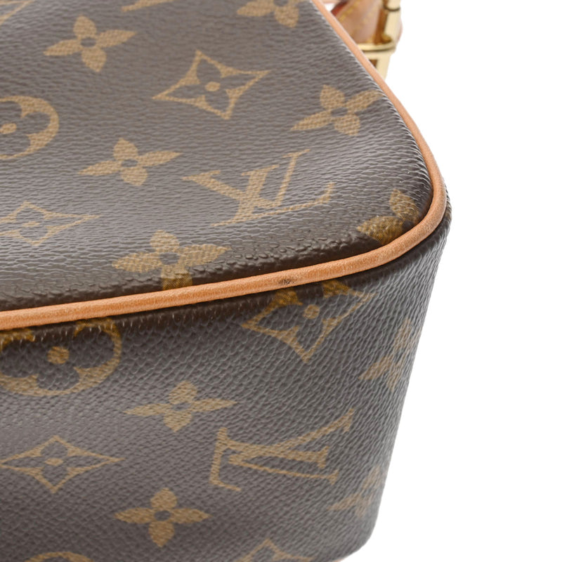 LOUIS VUITTON ルイヴィトン モノグラム ヴィバシテ MM セミショルダー ブラウン M51164 レディース モノグラムキャンバス ショルダーバッグ ABランク 中古 銀蔵