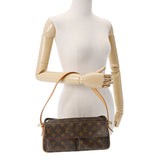 LOUIS VUITTON ルイヴィトン モノグラム ヴィバシテ MM ブラウン M51164 レディース モノグラムキャンバス ショルダーバッグ ABランク 中古 銀蔵