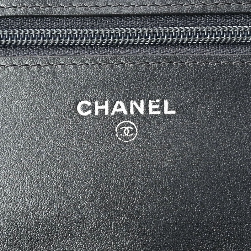 CHANEL シャネル マトラッセ 2.55 チェーンウォレット 19cm ブルーシルバー - レディース ヴィンテージカーフ ショルダーバッグ ABランク 中古 銀蔵