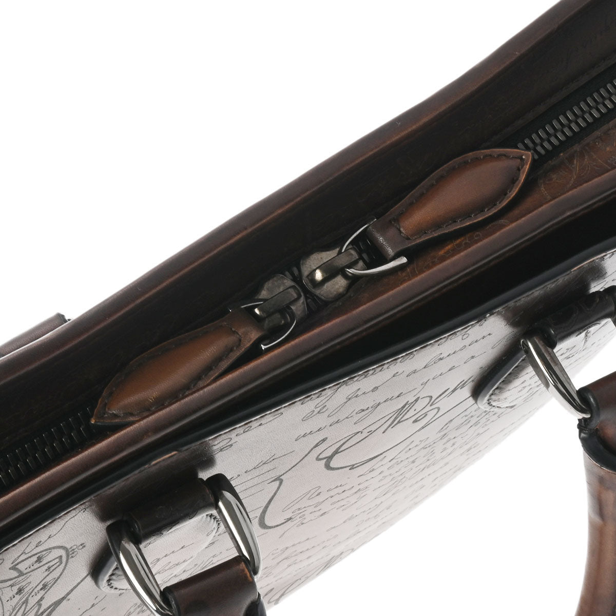 ベルルッティアンジュール スモール カリグラフィ 2WAY ブラウン  