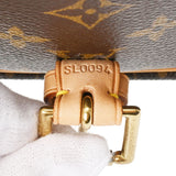 LOUIS VUITTON ルイヴィトン モノグラム ソローニュ ブラウン M42250 レディース モノグラムキャンバス ショルダーバッグ ABランク 中古 銀蔵