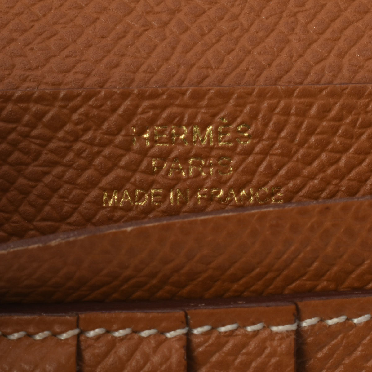 エルメスベアン コンパクト ゴールド ゴールド金具 Y刻印(2020年頃 