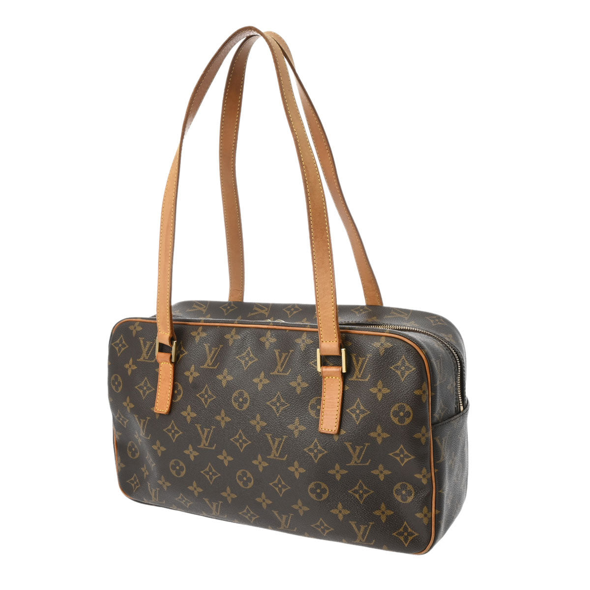 LOUIS VUITTON ルイヴィトン モノグラム シテ GM ブラウン M51181 ユニ 