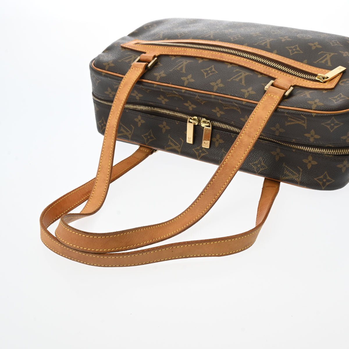 LOUIS VUITTON ルイヴィトン モノグラム シテ GM ブラウン M51181 ユニ 