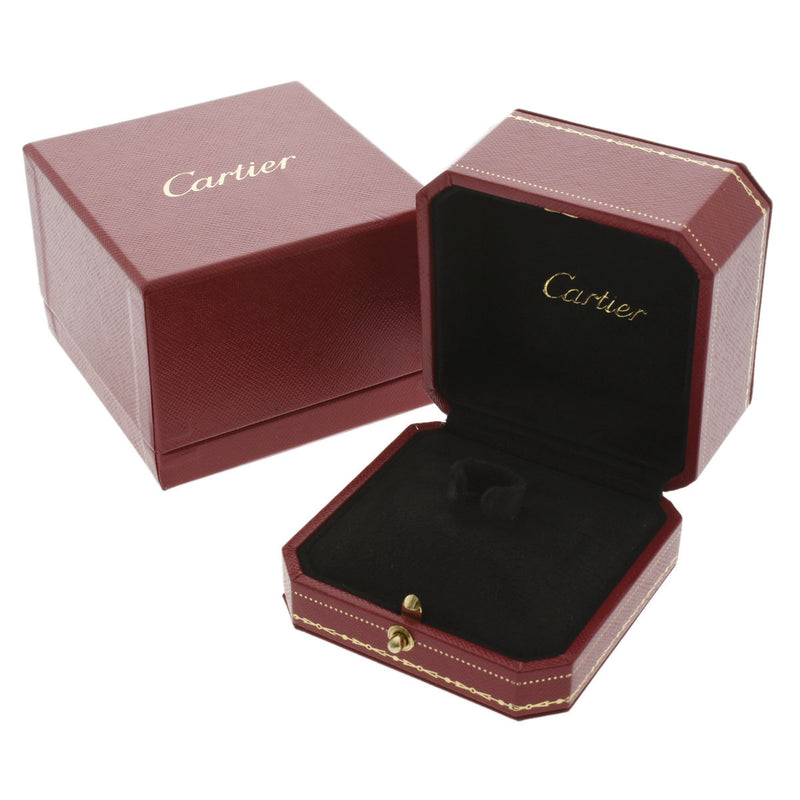 CARTIER カルティエ 2C ダイヤ 2000年クリスマス限定 #51 - 11号 レディース K18ホワイトゴールド リング・指輪 Aランク 中古 銀蔵