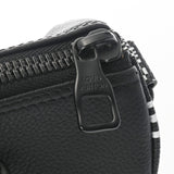 LOUIS VUITTON ルイヴィトン ダミエ ディストーテッド シティキーポル XS 2WAY 黒 M80202 ユニセックス レザー ハンドバッグ Aランク 中古 銀蔵