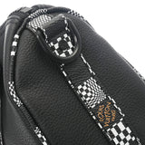 LOUIS VUITTON ルイヴィトン ダミエ ディストーテッド シティキーポル XS 2WAY 黒 M80202 ユニセックス レザー ハンドバッグ Aランク 中古 銀蔵