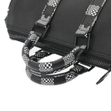 LOUIS VUITTON ルイヴィトン ダミエ ディストーテッド シティキーポル XS 2WAY 黒 M80202 ユニセックス レザー ハンドバッグ Aランク 中古 銀蔵