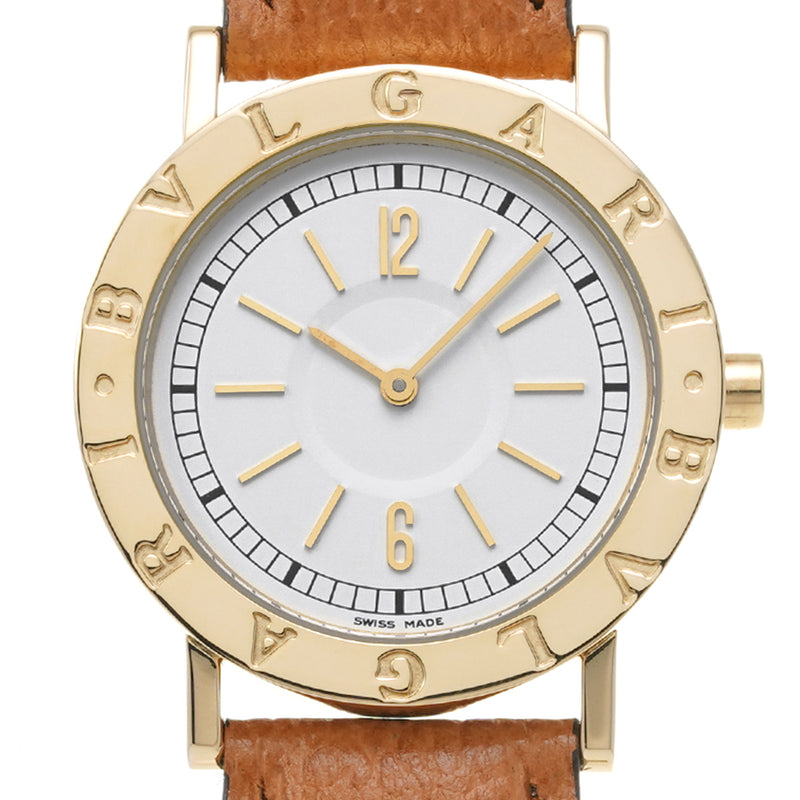 ブルガリ ブルガリブルガリ BB33GL ホワイト ボーイズ 腕時計 クォーツ 中古 銀蔵