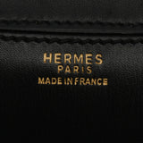 HERMES エルメス コンスタンス 23 黒 ゴールド金具 - 〇I刻印(1979年頃) レディース ボックスカーフ ショルダーバッグ Bランク 中古 銀蔵