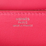 HERMES エルメス コンスタンス 3 ミニ 18 京都マーブル ローズメキシコ/マルチカラー - Z刻印(2021年頃)  レディース フォースイフト/シルク ショルダーバッグ 未使用 銀蔵