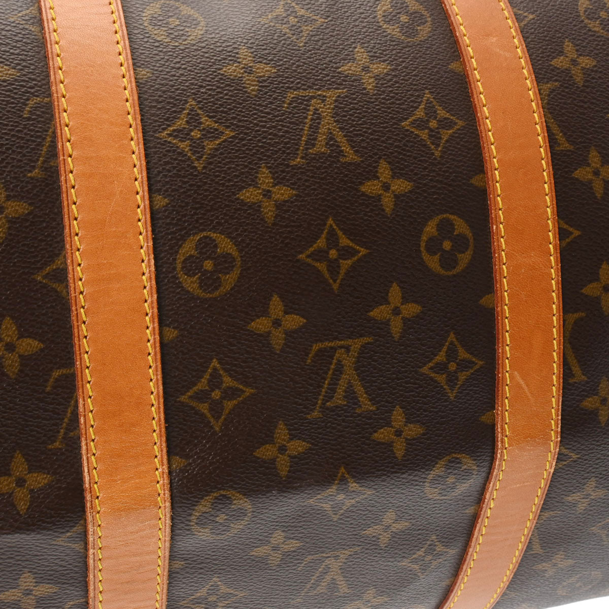  LOUIS VUITTON ルイヴィトン モノグラム キーポル 55 ブラウン M41424 ユニセックス モノグラムキャンバス ボストンバッグ Bランク 中古 