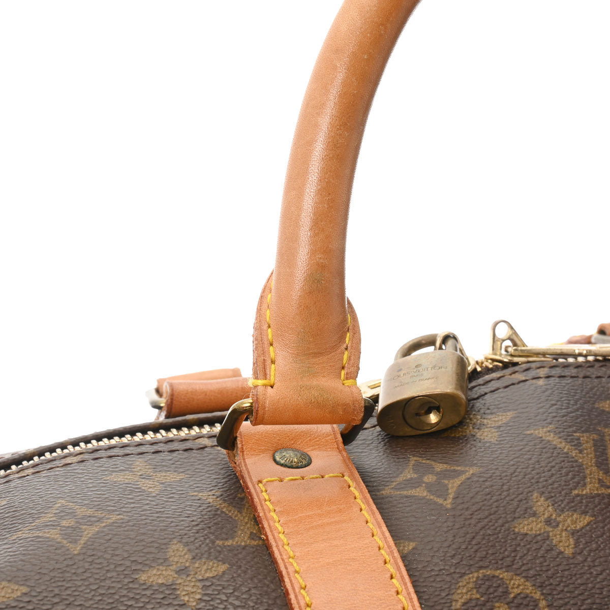  LOUIS VUITTON ルイヴィトン モノグラム キーポル 55 ブラウン M41424 ユニセックス モノグラムキャンバス ボストンバッグ Bランク 中古 