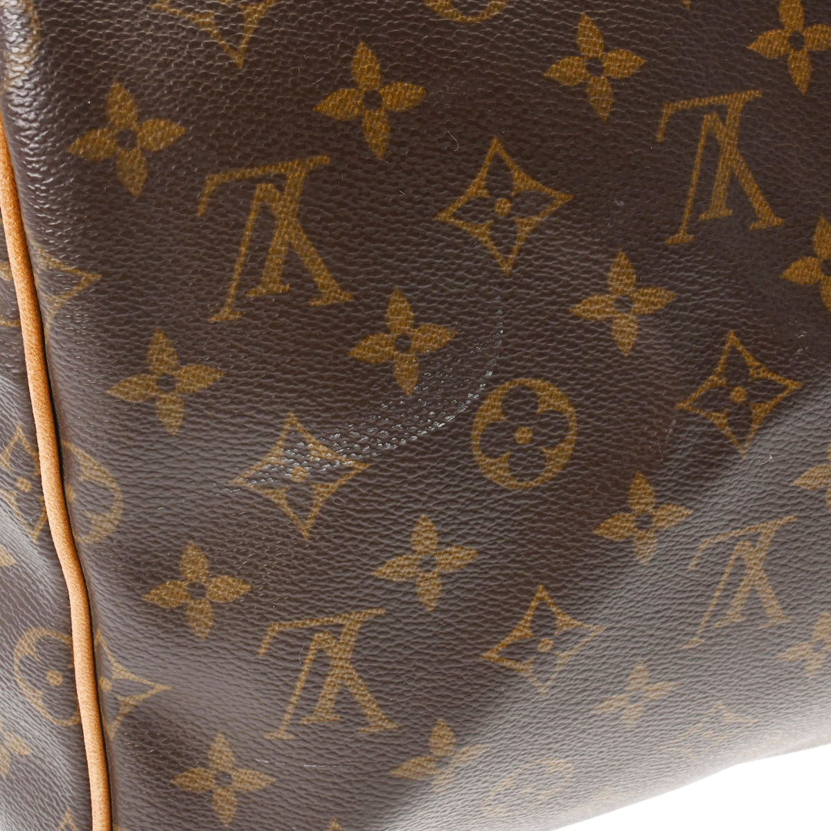 LOUIS VUITTON ルイヴィトン モノグラム キーポル 55 ブラウン M41424 ユニセックス モノグラムキャンバス ボストンバッグ Bランク 中古 