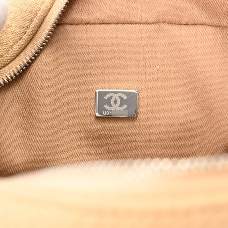 CHANEL シャネル ドーヴィル ボウリングバッグ 2WAY ベージュ A92750 レディース キャンバス レザー ハンドバッグ 新同 中古 銀蔵