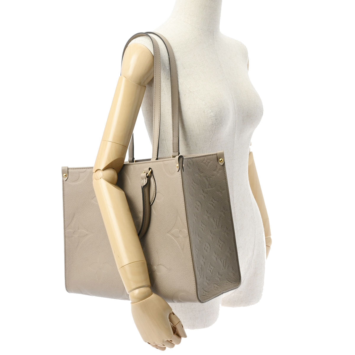 ルイヴィトンオンザゴー MM 2WAYトート 43006 トゥルトレール