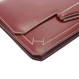 HERMES エルメス ファコエラン ルージュアッシュ - ○G刻印(1977年頃) ユニセックス ヴォーガリバー クラッチバッグ Bランク 中古 銀蔵