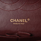 CHANEL シャネル マトラッセ Wフラップ チェーンショルダー 30cm 黒 A58600 レディース キャビアスキン ショルダーバッグ Aランク 中古 銀蔵