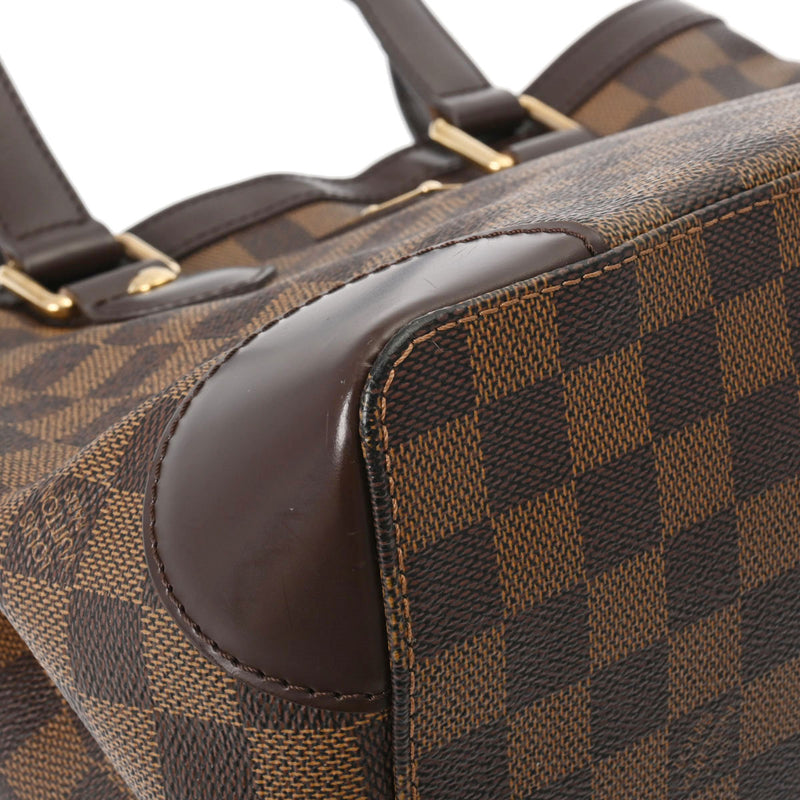 LOUIS VUITTON ルイヴィトン ダミエ ハムステッド PM ブラウン N51205 レディース ダミエキャンバス ハンドバッグ ABランク 中古 銀蔵