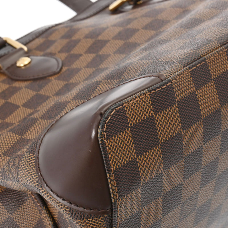 LOUIS VUITTON ルイヴィトン ダミエ ハムステッド PM ブラウン N51205 レディース ダミエキャンバス ハンドバッグ ABランク 中古 銀蔵