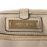 JIMMY CHOO ジミーチュウ サシャM スタースタッズ 青 シルバー/ゴールド金具 - レディース レザー デニム トートバッグ Bランク 中古 銀蔵