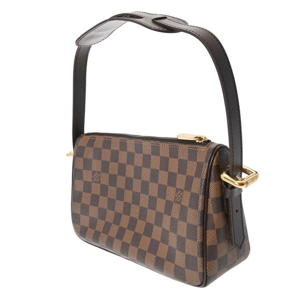 LOUIS VUITTON ルイヴィトン ダミエ ラヴェッロ GM ブラウン N60006 レディース ダミエキャンバス ショルダーバッグ Aランク 中古 銀蔵