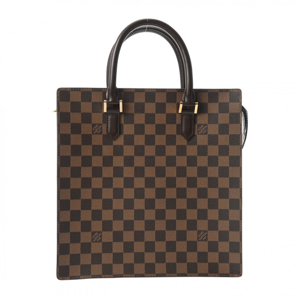 LOUIS VUITTON ルイヴィトン ダミエ ヴェニス PM ブラウン N51145 レディース ダミエキャンバス トートバッグ Aランク 中古 銀蔵