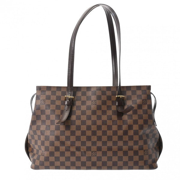 LOUIS VUITTON ルイヴィトン ダミエ チェルシー ブラウン N51119 レディース ダミエキャンバス トートバッグ Bランク 中古 銀蔵