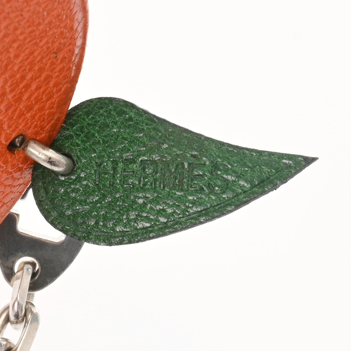 エルメス HERMES チャーム キーホルダー オレンジモチーフ