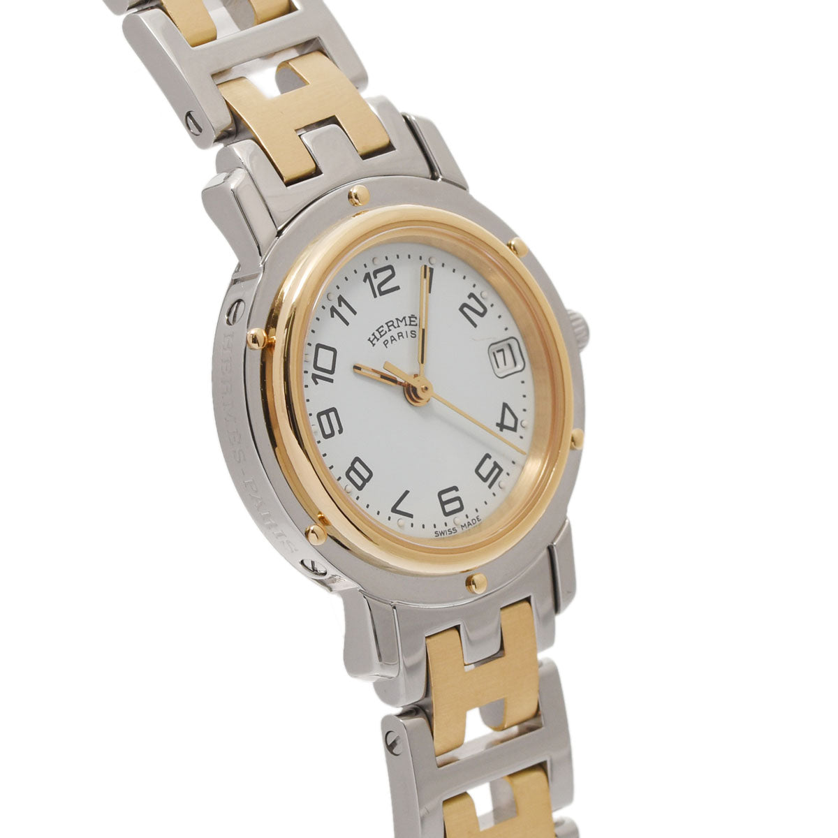 エルメスクリッパー レディース 腕時計 CL4.220 HERMES 中古