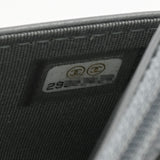 CHANEL シャネル チェーンウォレット チェーンロゴ シルバー レディース カーフ ショルダーバッグ Aランク 中古 銀蔵