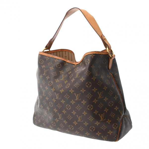 LOUIS VUITTON ルイヴィトン モノグラム ディライトフルMM ブラウン M40353 レディース モノグラムキャンバス ワンショルダーバッグ Bランク 中古 銀蔵
