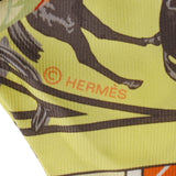 HERMES エルメス ツイリー CHEVAL PHOENIX  オレンジ レディース シルク100％ スカーフ ABランク 中古 銀蔵